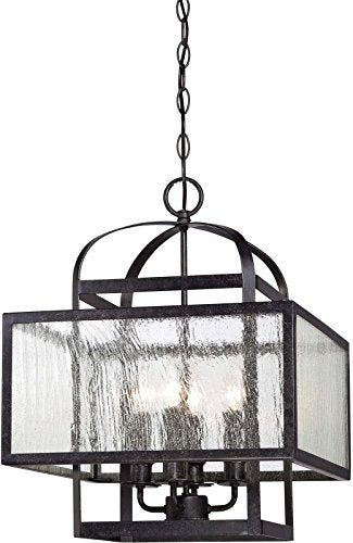 Minka-Lavery 4875-283 Camden Square Four Light Mini Chandelier, Aged Charcoal Alternate Image.jpg