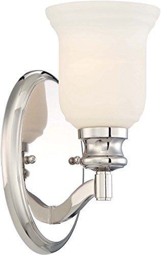 Minka-Lavery 3291-613 Audrey'S Point One Light Bath, Polished Nickel Alternate Image 2.jpg