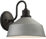 Minka-Lavery 71242-295 Mantiel One Light Outdoor Wall Mount, Sand Silver Alternate Image.jpg