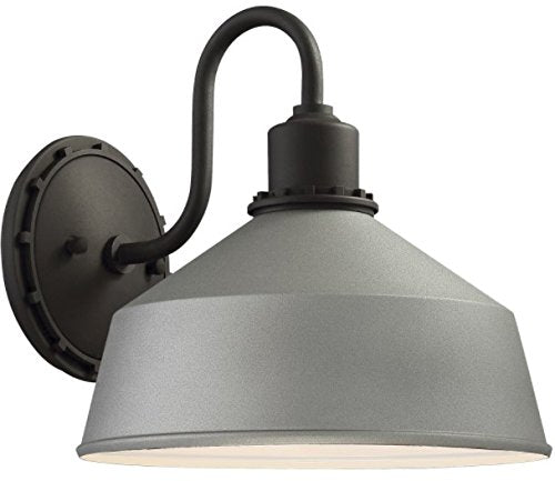 Minka-Lavery 71242-295 Mantiel One Light Outdoor Wall Mount, Sand Silver Alternate Image.jpg