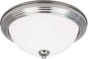 Generation Lighting 77064EN3-962 Geary Two Light Flush Mount, Brushed Nickel Alternate Image.jpg