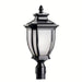 Kichler 9938BK Salisbury One Light Outdoor Post Mount, Black Alternate Image.jpg