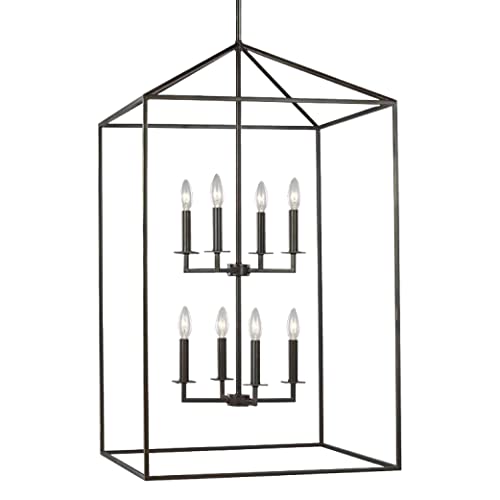 Generation Lighting 5315008-710 Perryton Eight Light Hall / Foyer, Bronze Alternate Image.jpg