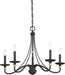 Minka-Lavery 1045-677 Westchester County Five Light Chandelier, Sand Coal With Skyline Gold Leaf Alternate Image.jpg