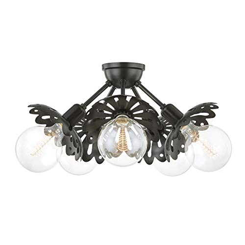 Mitzi H353605-OB Alyssa Five Light Semi Flush Mount, Old Bronze Alternate Image.jpg