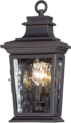 Minka-Lavery 73001-143C Vista Montaire One Light Pocket Lantern, Oil Rubbed Bronze W/ Gold Highlights Alternate Image.jpg