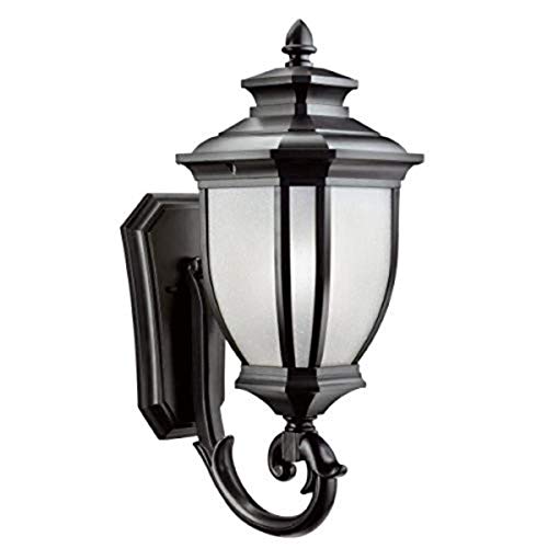 Kichler 9042BK Salisbury One Light Outdoor Wall Mount, Black Alternate Image.jpg