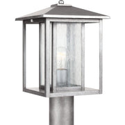 Generation Lighting 82027-57 Hunnington One Light Outdoor Post Lantern, Weathered Pewter Alternate Image.jpg