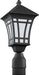 Generation Lighting 89231EN3-12 Herrington One Light Outdoor Post Lantern, Black Alternate Image.jpg