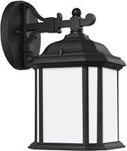 Generation Lighting 84529EN3-12 Kent One Light Outdoor Wall Lantern, Black Alternate Image.jpg