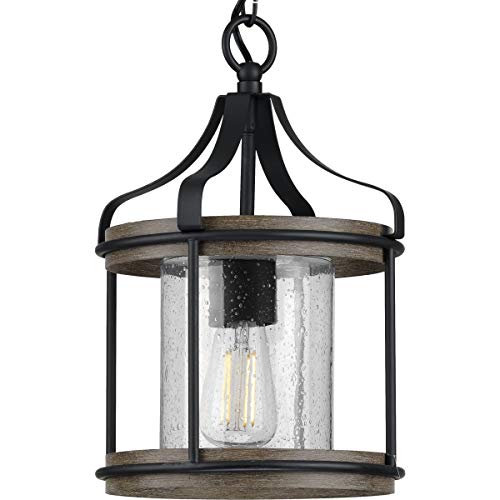 Progress P500234-031 Brenham Collection Black One-Light Outdoor Pendant Alternate Image.jpg