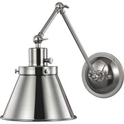Progress P710095-009 Hinton Collection Brushed Nickel Swing Arm Wall Light Alternate Image.jpg