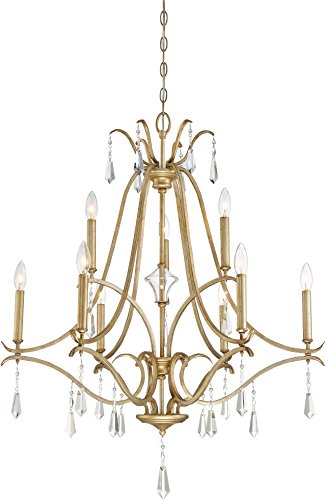 Minka-Lavery 4449-582 Laurel Estate Nine Light Chandelier, Brio Gold Alternate Image 2.jpg