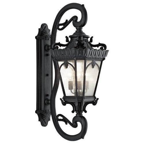 Kichler 9360BKT Tournai Four Light Outdoor Wall Mount, Textured Black Alternate Image.jpg