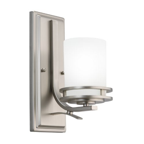 Kichler 5076NI Hendrik One Light Wall Sconce, Brushed Nickel Alternate Image.jpg