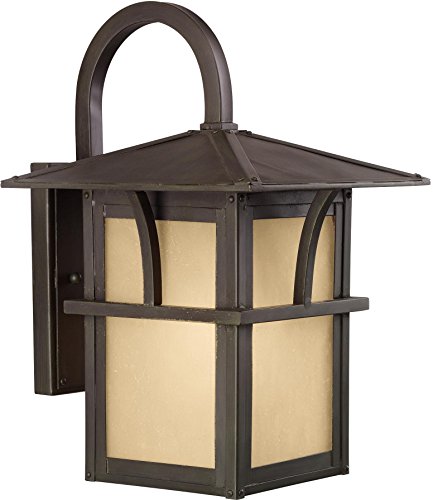 Generation Lighting 88881EN3-51 Medford Lakes One Light Outdoor Wall Lantern, Statuary Bronze Alternate Image.jpg