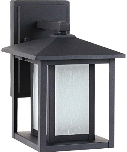 Generation Lighting 89029-12 Hunnington One Light Outdoor Wall Lantern, Black Alternate Image.jpg