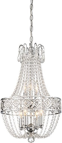 Minka-Lavery 3159-77 Seven Light Mini Chandelier, Chrome Alternate Image 2.jpg