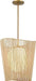 Minka-Lavery 6575-695 Key Largo One Light Pendant, Soft Brass Alternate Image.jpg