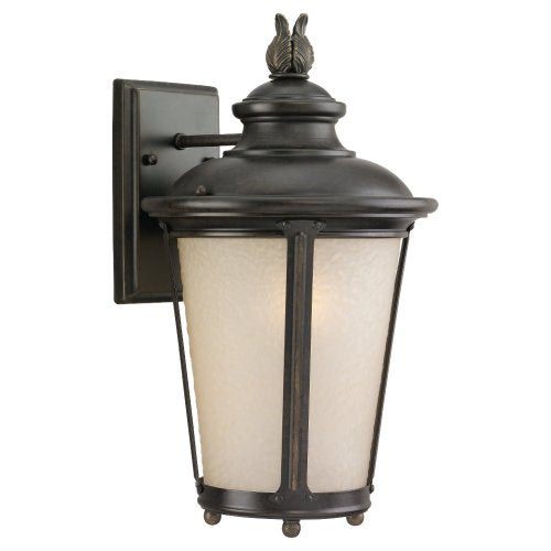 Generation Lighting 88241-780 Cape May One Light Outdoor Wall Lantern, Burled Iron Alternate Image.jpg