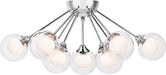 Quoizel PCSB1722C Spellbound Nine Light Semi Flush Mount, Polished Chrome Alternate Image 2.jpg