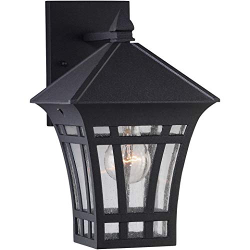 Generation Lighting 88132-12 Herrington One Light Outdoor Wall Lantern, Black Alternate Image.jpg