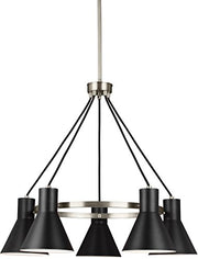 Generation Lighting 3141305EN3-962 Towner Five Light Chandelier, Brushed Nickel Alternate Image.jpg