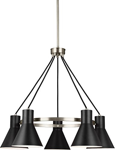 Generation Lighting 3141305EN3-962 Towner Five Light Chandelier, Brushed Nickel Alternate Image.jpg