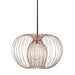 Mitzi H181701L-POC Jasmine One Light Pendant, Polished Copper Alternate Image.jpg