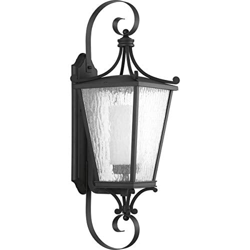 Progress P6628-31MD Cadence Collection Black One-Light Large Wall Lantern Alternate Image.jpg
