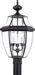 Quoizel NY9043K Newbury Three Light Outdoor Post Lantern, Mystic Black Alternate Image.jpg