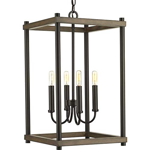 Progress P500088-020 Fontayne Collection Four-Light Antique Bronze Farmhouse Pendant Light Alternate Image.jpg