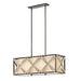 Kichler 43774AVI Cahoon Three Light Linear Chandelier, Anvil Iron Alternate Image.jpg