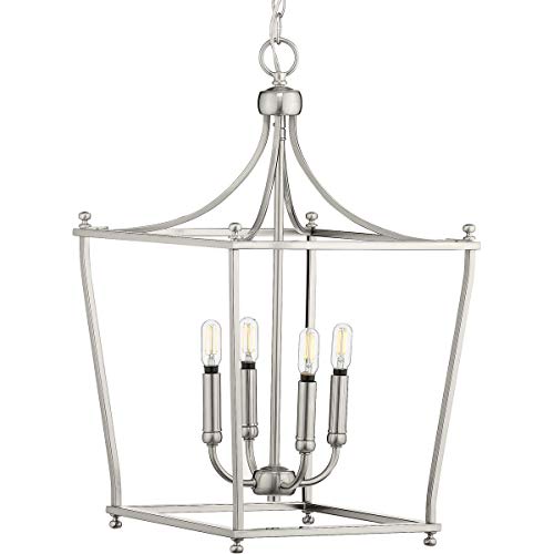 Progress P500214-009 Parkhurst Collection Brushed Nickel Four-Light Foyer Alternate Image.jpg