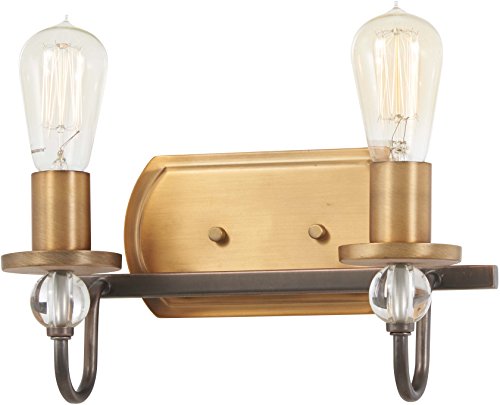 Minka-Lavery 4722-113 Safra Two Light Bath, Harvard Court Bronze W/Natural Alternate Image.jpg