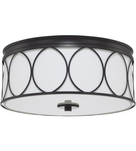 Capital Lighting 225131MB-683 Rylann Three Light Flush Mount, Matte Black Alternate Image 2.jpg