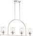 Minka-Lavery 3074-613 Studio 5 Four Light Island Pendant, Polished Nickel Alternate Image.jpg