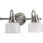 Progress P2991-81 Archie Collection Two-Light Antique Nickel Clear Double Prismatic Glass Coastal Bath Vanity Light Alternate Image.jpg