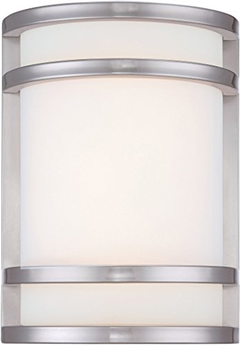 Minka-Lavery 9801-144-L Bay View LED Outdoor Pocket Lantern, Brushed Stainless Steel Alternate Image 3.jpg