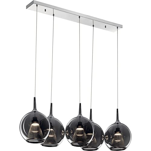 Kichler 84154 Zin LED Linear Pendant, Chrome Alternate Image.jpg