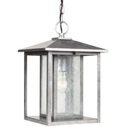 Generation Lighting 62027-57 Hunnington One Light Outdoor Pendant, Weathered Pewter Alternate Image.jpg