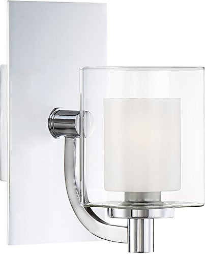 Quoizel KLT8601CLED Kolt One Light Bath Fixture, Polished Chrome Alternate Image 4.jpg