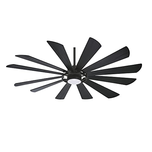 Minka-Aire F870L-TCL Windmolen 65" Ceiling Fan, Textured Coal Alternate Image.jpg