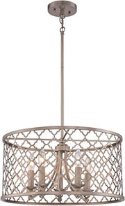 Minka-Lavery 4165-584 Five Light Pendant, Champagne Gold Alternate Image.jpg