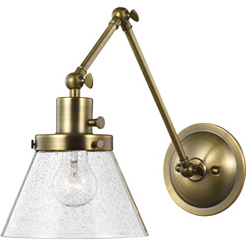Progress P710094-163 Hinton Collection Vintage Brass Swing Arm Wall Light Alternate Image.jpg