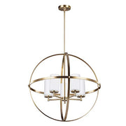 Generation Lighting 3124605-848 Alturas Five Light Chandelier, Satin Brass Alternate Image.jpg