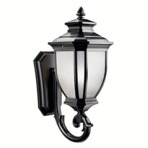 Kichler 9043BK Salisbury One Light Outdoor Wall Mount, Black Alternate Image.jpg