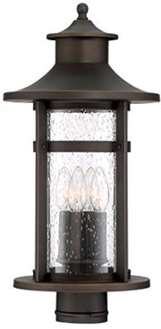 Minka-Lavery 72556-143C Highland Ridge Four Light Outdoor Post Mount, Oil Rubbed Bronze W/ Gold Highlights Alternate Image.jpg
