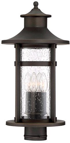 Minka-Lavery 72556-143C Highland Ridge Four Light Outdoor Post Mount, Oil Rubbed Bronze W/ Gold Highlights Alternate Image.jpg