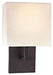 George Kovacs P470-617 George Kovacs One Light Wall Sconce, Bronze Alternate Image.jpg